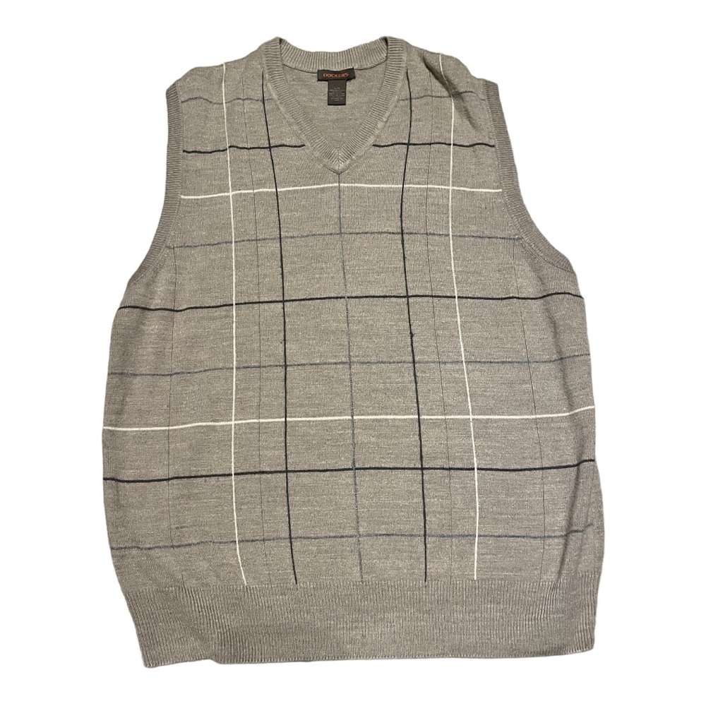 Dockers sweater/vest. Mens size Large.